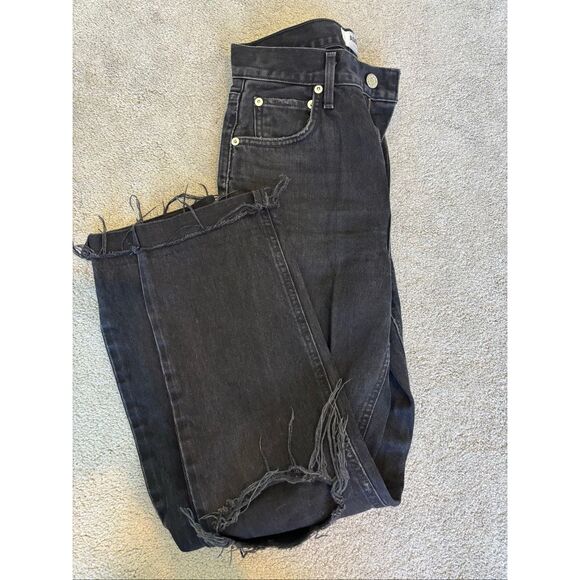 NWOT AGOLDE Cherie Jean High-rise straight jeans, $238 Sz 23 C8 - Picture 6 of 10